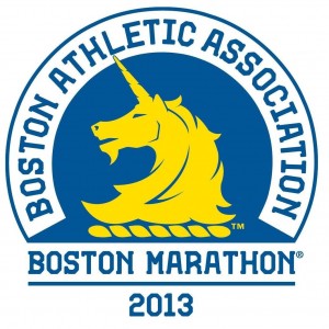 Boston Marathon logo 2015
