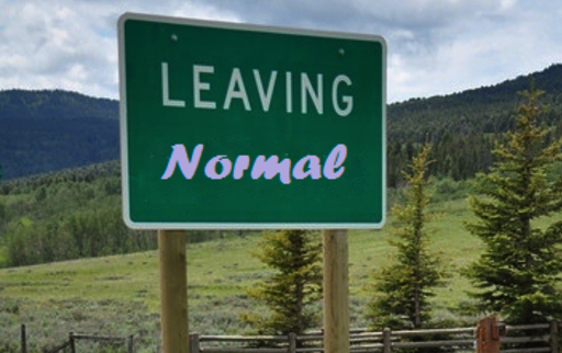 Leaving Normal Sign