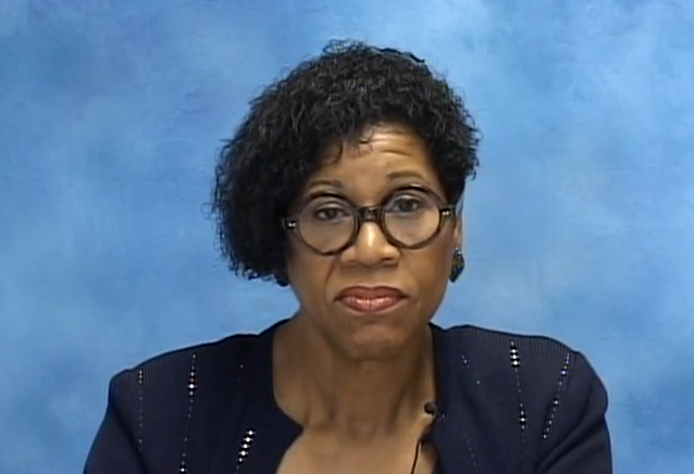 Dr. Rosalind Griffen, as seen during her video testimony in this matter.